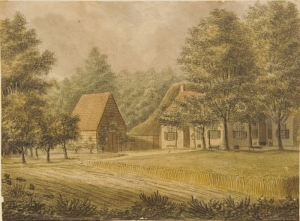BOE 6 Boerderij Ensering door Maurits Ver Huell plm 1820
